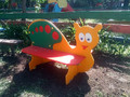 Лавочка детская "Улитка" Л-8 1250х625х840мм